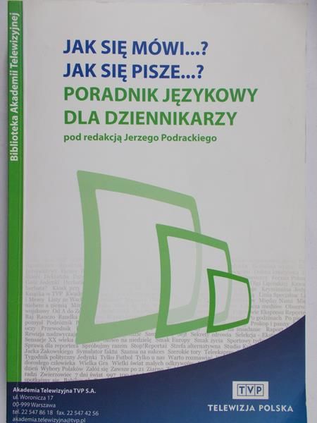 Podracki Jerzy (red.) Jak się mówi..? Jak się pisze..?