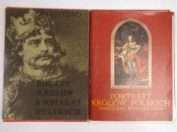 Matejko Jan; Bacciarelli Marcello - Poczet królów i książąt polskich; Portrety królów polskich