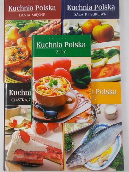 Stefaniak Monika - Kuchnia Polska. Zestaw 5 książek
