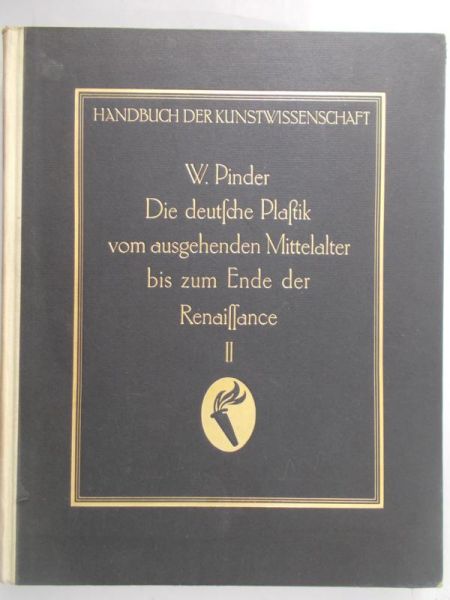 Pinder Wilhelm - Die Deutsche plastik, 1929 r.