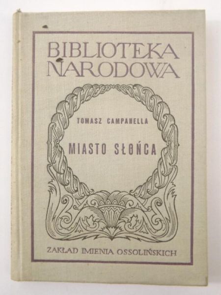 Campanella Tomasz - Miasto słońca, BN
