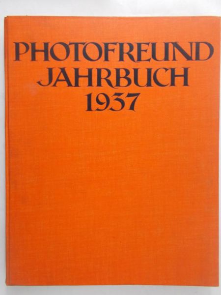 Frerk Willy - Photofreund Jahrbuch, 1937 r