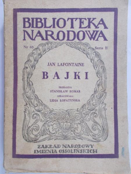 Lafontaine Jan - Bajki