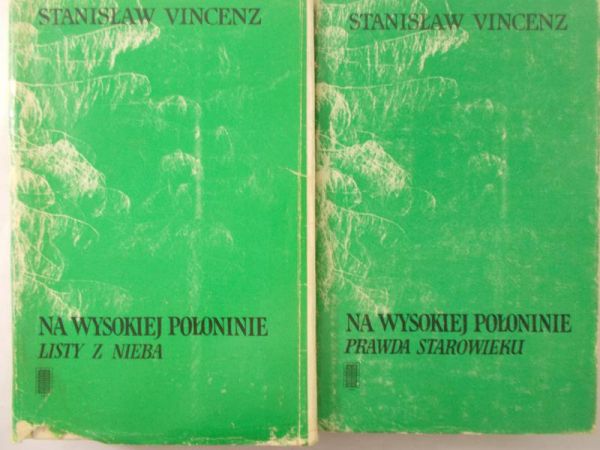 Vincenz Stanisław - Na Wysokiej Połoninie, 2 książki