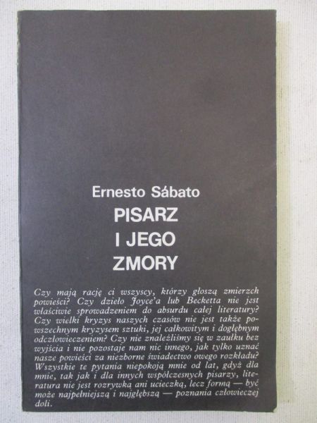 Sabato Ernesto - Pisarz i jego zmory