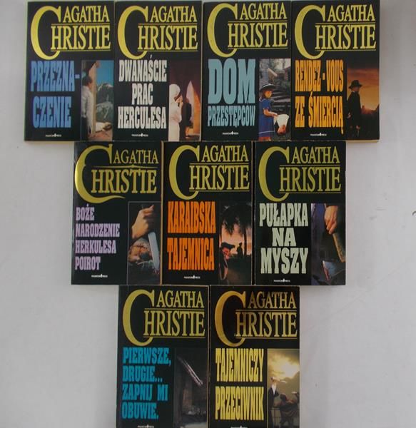 Christie Agatha - Zestaw 9 książek