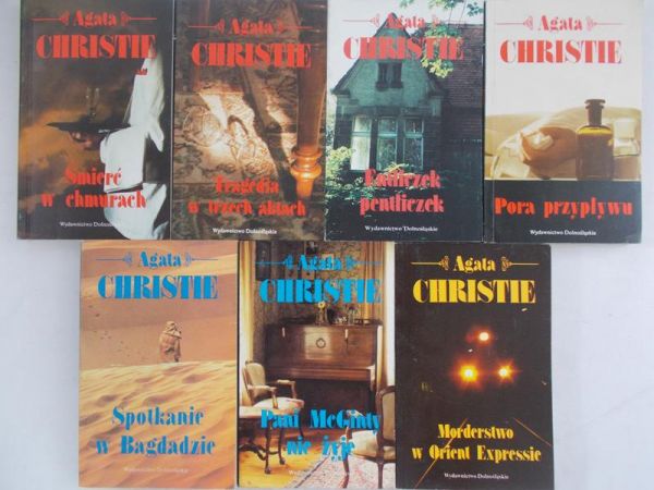 Christie Agatha- Zbiór dzieł, 7 książek