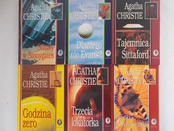 Christie Agatha- Zbiór dzieł, 6  książek