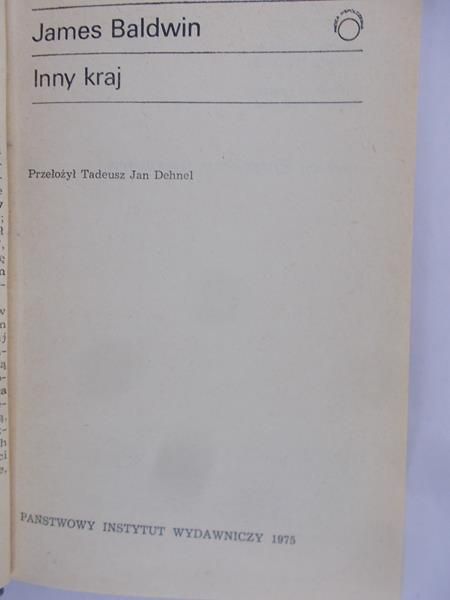 Baldwin James - Inny kraj