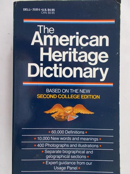 The American Heritage Dictionary