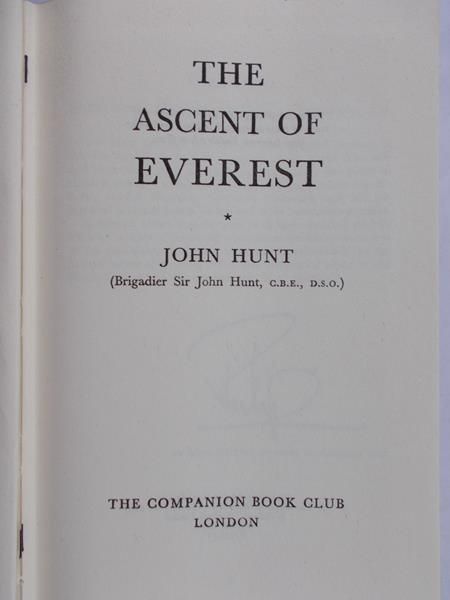 Hunt John - The Ascent of Everest