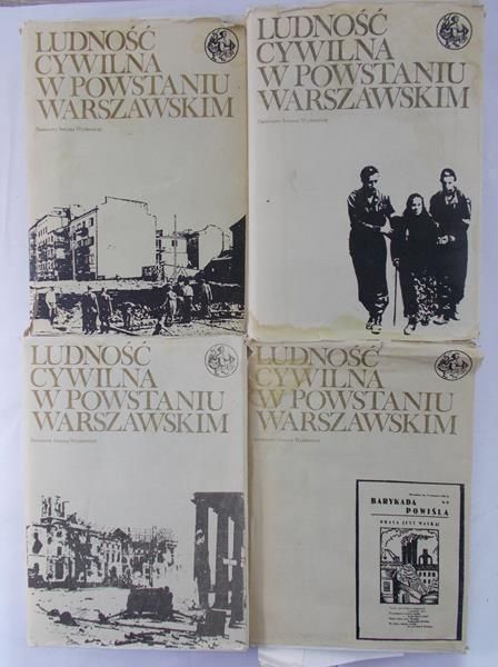 Drozdowski Marek Marian - Ludność cywilizacyjna w Powstaniu Warszawskim, Tom 1 – 3