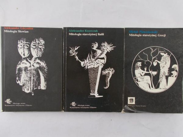 Gieysztor Aleksander / Krawczuk Aleksander / Pietrzykowski Michał - Mitologia Słowian / Mitologia starożytnej Italii / Mitologia starożytnej Grecji