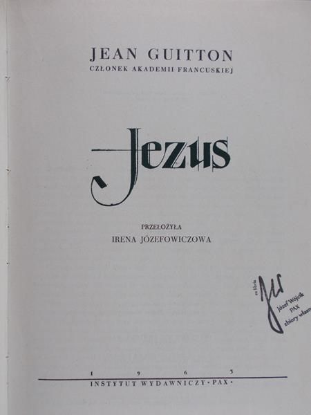 Guitton Jean - Jezus