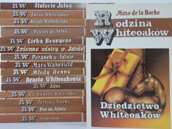 De La Roche Mazo - Rodzina Whiteoaków, zestaw 16 książek
