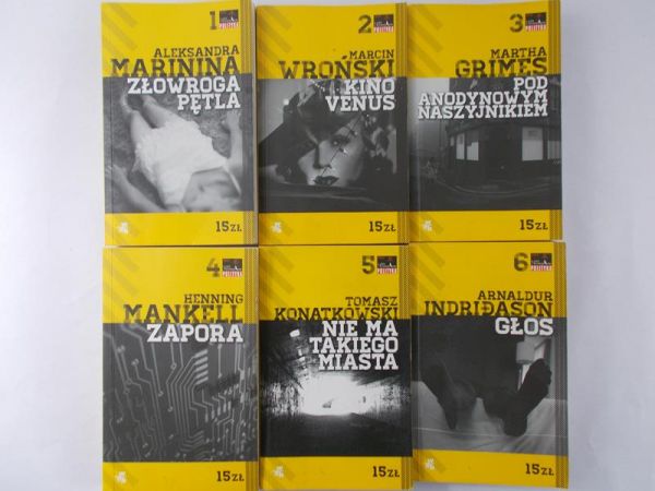 Mankell Henning - Zestaw 6 książek