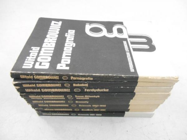 Gombrowicz Witold - Dzieła, 9 tomów