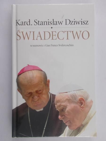 Dziwisz Stanisław - Świadectwo, Nowa