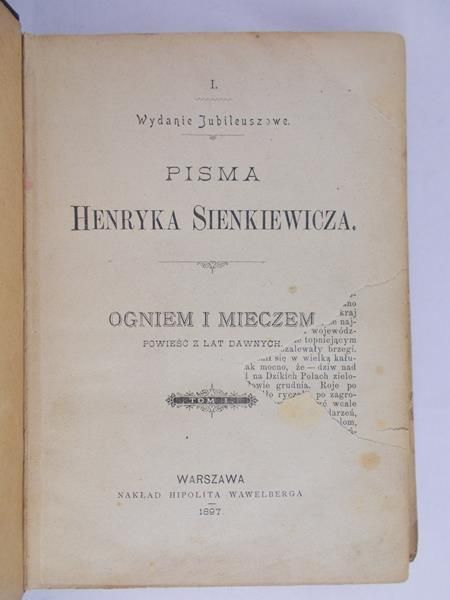 Sienkiewicz Henryk - Ogniem i Mieczem