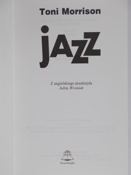 Morrison Toni  - Jazz