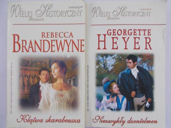 Brandewyne Rebecca/Heyer Georgette - Klątwa skarabeusza/Niezwykły dżentelmen