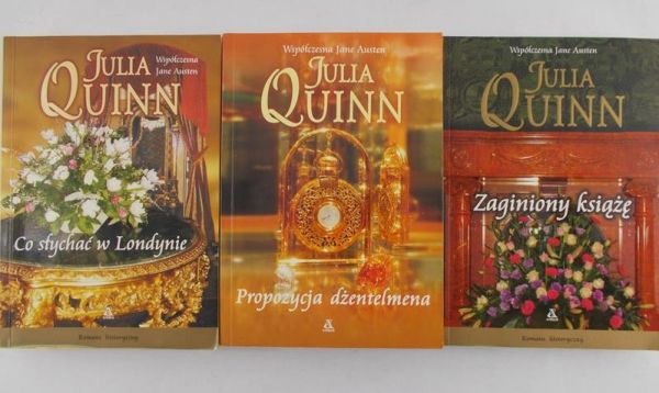 Quinn Julia - Zestaw 3 książek