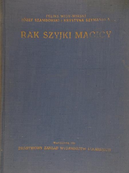 Widy-Wirski Feliks - Rak szyjki macicy