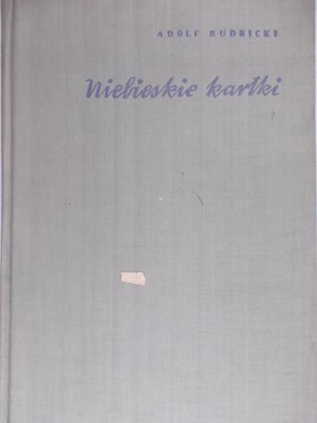Rudnicki Adolf - Niebieskie kartki