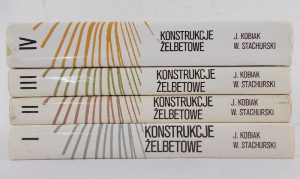 Stachurski Wiesław - Konstrukcje żelbetonowe, Tom I - IV