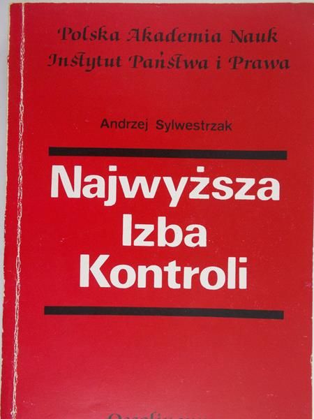 Sylwestrzak Andrzej - Najwyższa Izba Kontroli