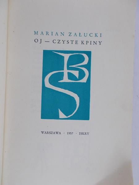 Załucki  Marian - Oj - czyste kpiny