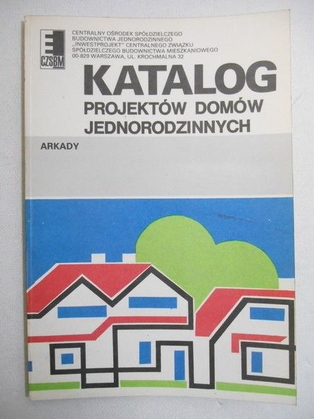 Romanowski Edward (red.) - Katalog projektów domów jednorodzinnych