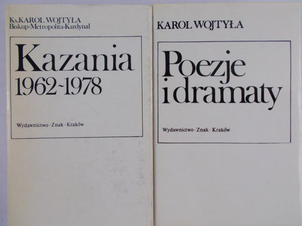 Wojtyła Karol - Poezje i dramaty/Kazania 1962-1978