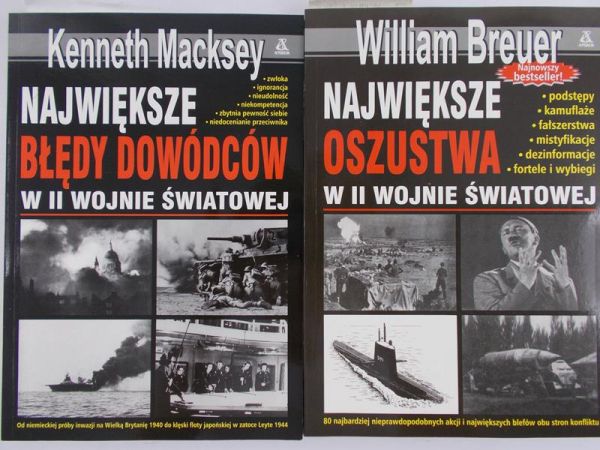 Macksey Kenneth - Największe błędy dowódców/ Największe oszustwa