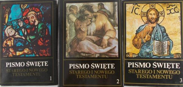 Michał Peter (opr) - Pismo Święte Starego i Nowego Testamentu, t I- III