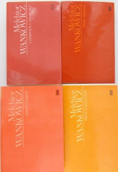 Wańkowicz Melchior - Dwie prawdy / Monte Cassino / Ziele na kraterze / Czerwień i amarant