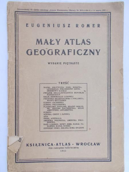 Romer Eugeniusz - Mały atlas geograficzny