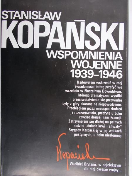 Kopański Stanisław - Wspomnienia wojenne 1939-1946
