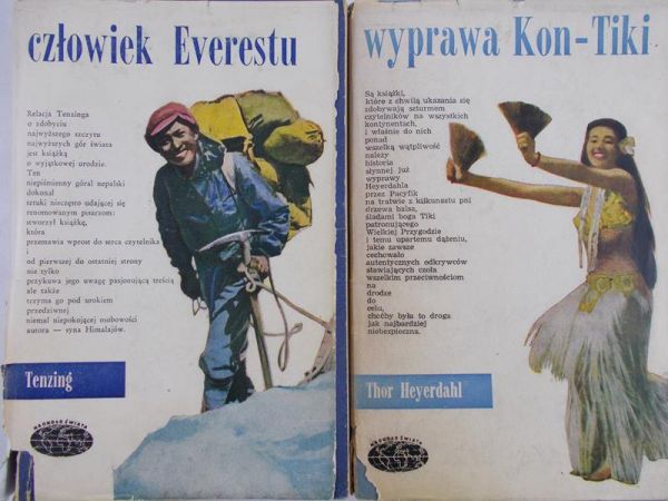 Heyerdahl Thor / Tenzing - Wyprawa Kon-Tiki / Człowiek Everestu