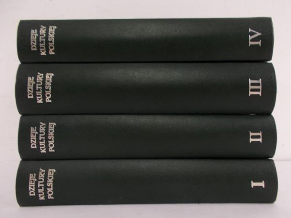 Bruckner Aleksander - Dzieje kultury polskiej, t. I-IV, reprint z 1930 r.