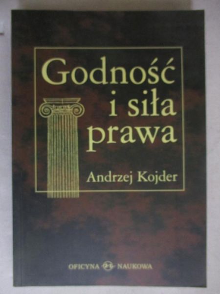 Kojder Andrzej - Godność i siła prawa