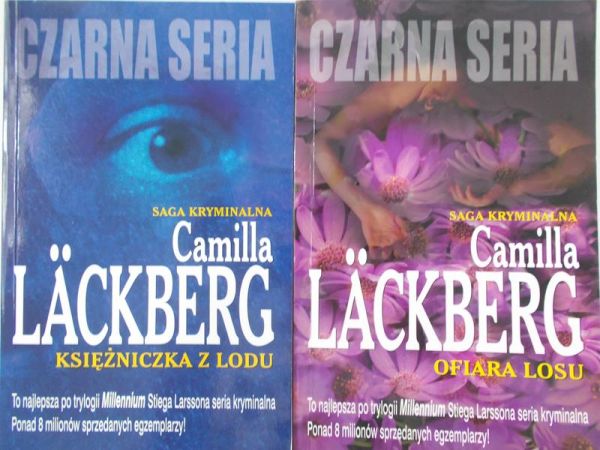 Lackberg Camilla - Ofiara losu/ Księżniczka z lodu  2 tomy