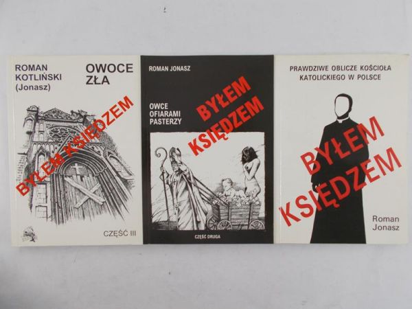 Jonasz Roman - Byłem księdzem Tom I-III
