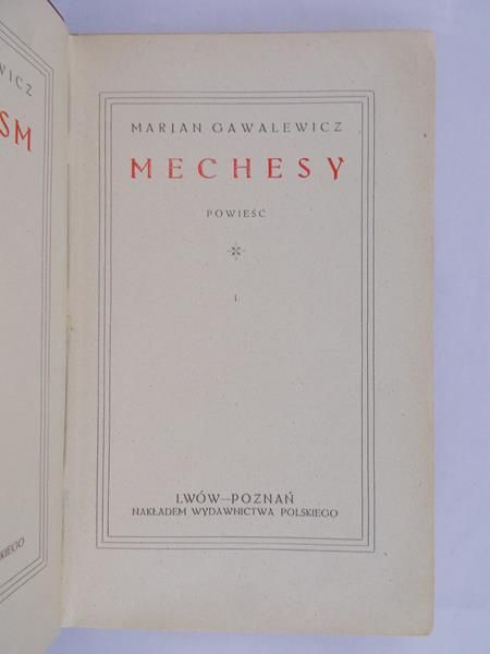 Gawalewicz Marjan - Mechesy, 1925 r