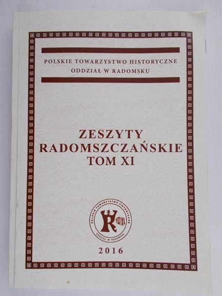 Zeszyty Radomszczańskie, Tom XI