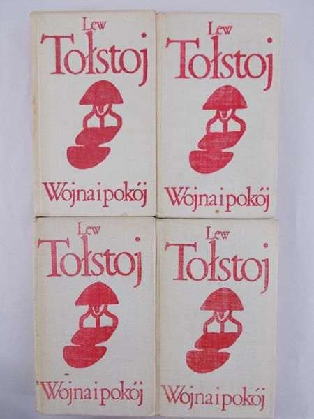 Tołstoj Lew - wojna i pokój, tom I-IV