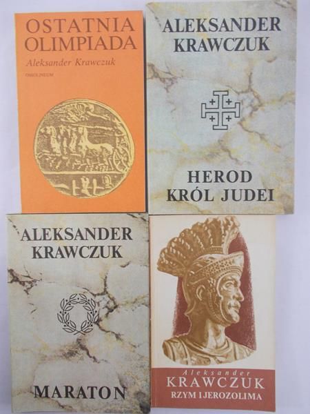 Krawczuk Aleksander - Zestaw 4 książek