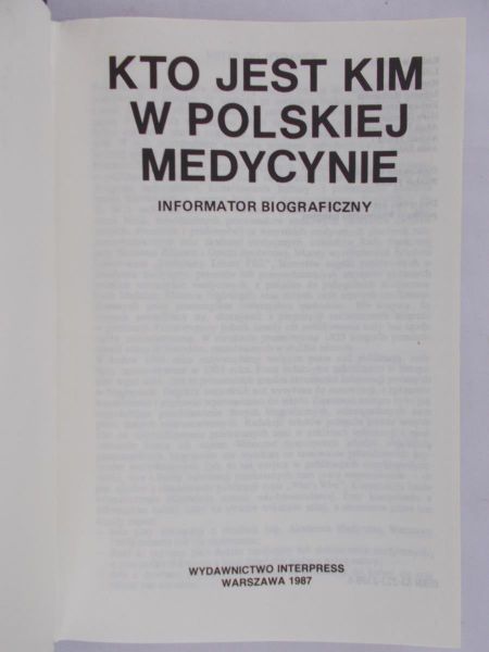 Kto jest kim w polskiej medycynie
