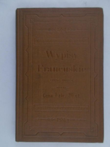 Amborski Jan - Wpisy Francuskie wiek XIX, 1897 r.
