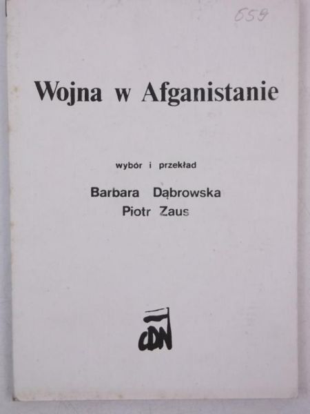 Zaus Piotr - Wojna w Afganistanie